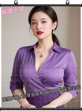 新款东方韵味性感美女挂画室内墙
