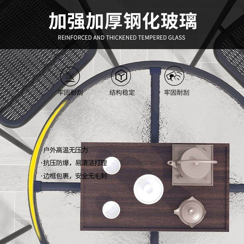 户外休闲阳台庭院藤椅茶几三件套小户型藤编桌椅组合夜市摆摊桌椅,淘宝优惠券,粉丝福利购,淘宝优惠卷