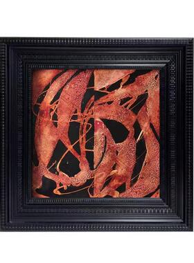 简约现代创意抽象黑白几何烛台摆件样板间客厅玄关家居艺术装饰品