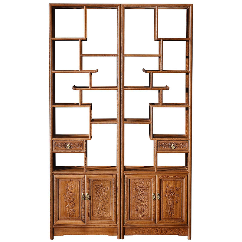 红木家具 鸡翅木博古架 实木中式超窄多宝阁博物架 古董架 置物架,淘宝优惠券,粉丝福利购,淘宝优惠卷