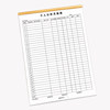 Individual piecework monthly report, employee statistics, monthly output, salary settlement, payment receipt, attendance, overtime, compensation and leave documents