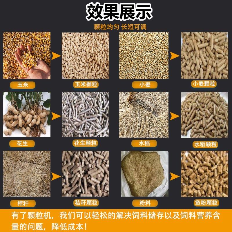 饲料颗粒机小型220v家用大型三相养殖场饲料造粒机猪牛羊鸡鸭鹅兔,淘宝优惠券,粉丝福利购,淘宝优惠卷