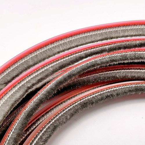 厂批X型90铝合金门窗3*9硅化卡槽毛条7073老式塑钢窗户密封条挡风 - 图2