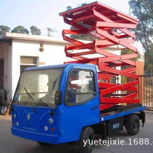 厂家直供车载式升降平台移动式升降机高空作业升降车平台电动升降 - 图0