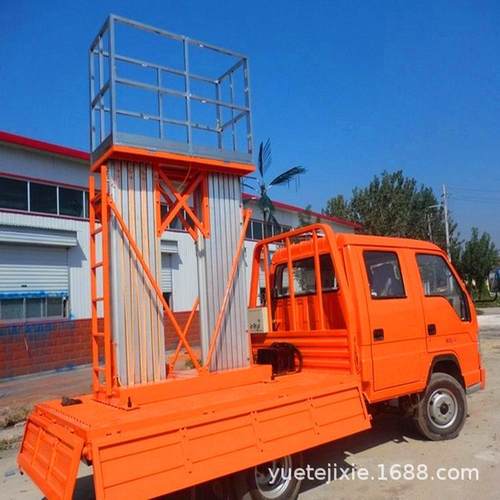 厂家直供车载式升降平台移动式升降机高空作业升降车平台电动升降 - 图2