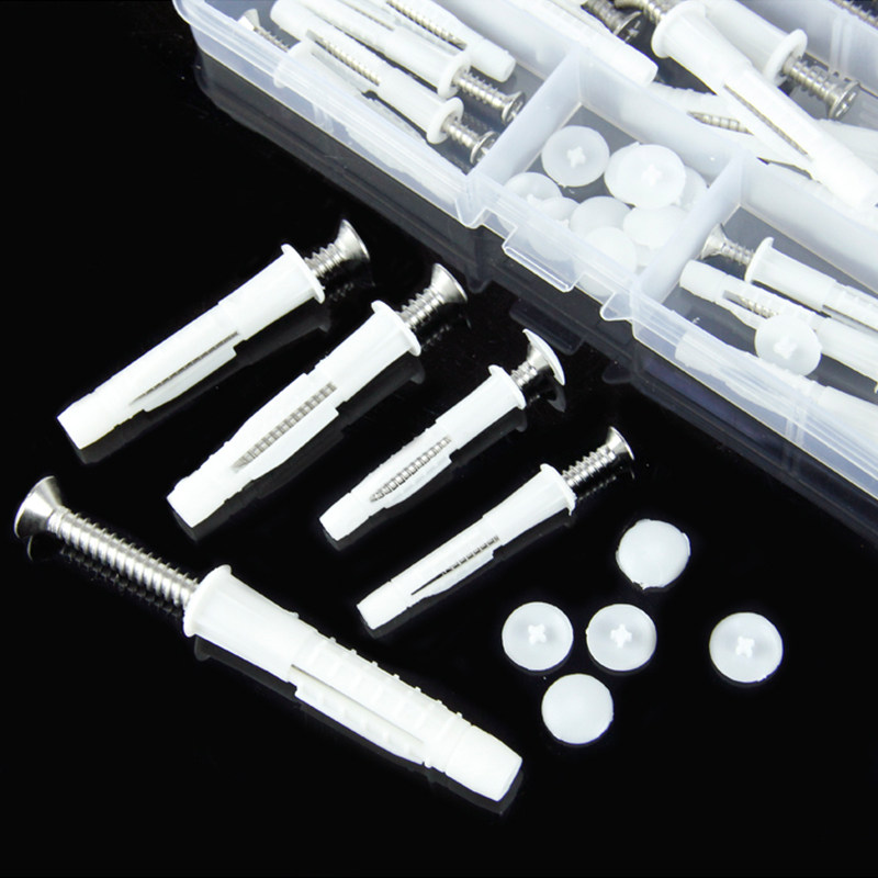 M6M8小黄鱼塑料膨胀螺丝/涨栓胶塞套装膨胀管配自攻螺丝钉304拉爆,淘宝优惠券,粉丝福利购,淘宝优惠卷