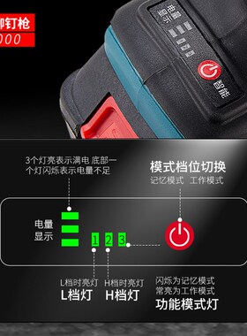 锐壹电动铆钉枪拉钉枪全自动拉铆钉枪充电锂电拉铆枪抽芯铆钉机