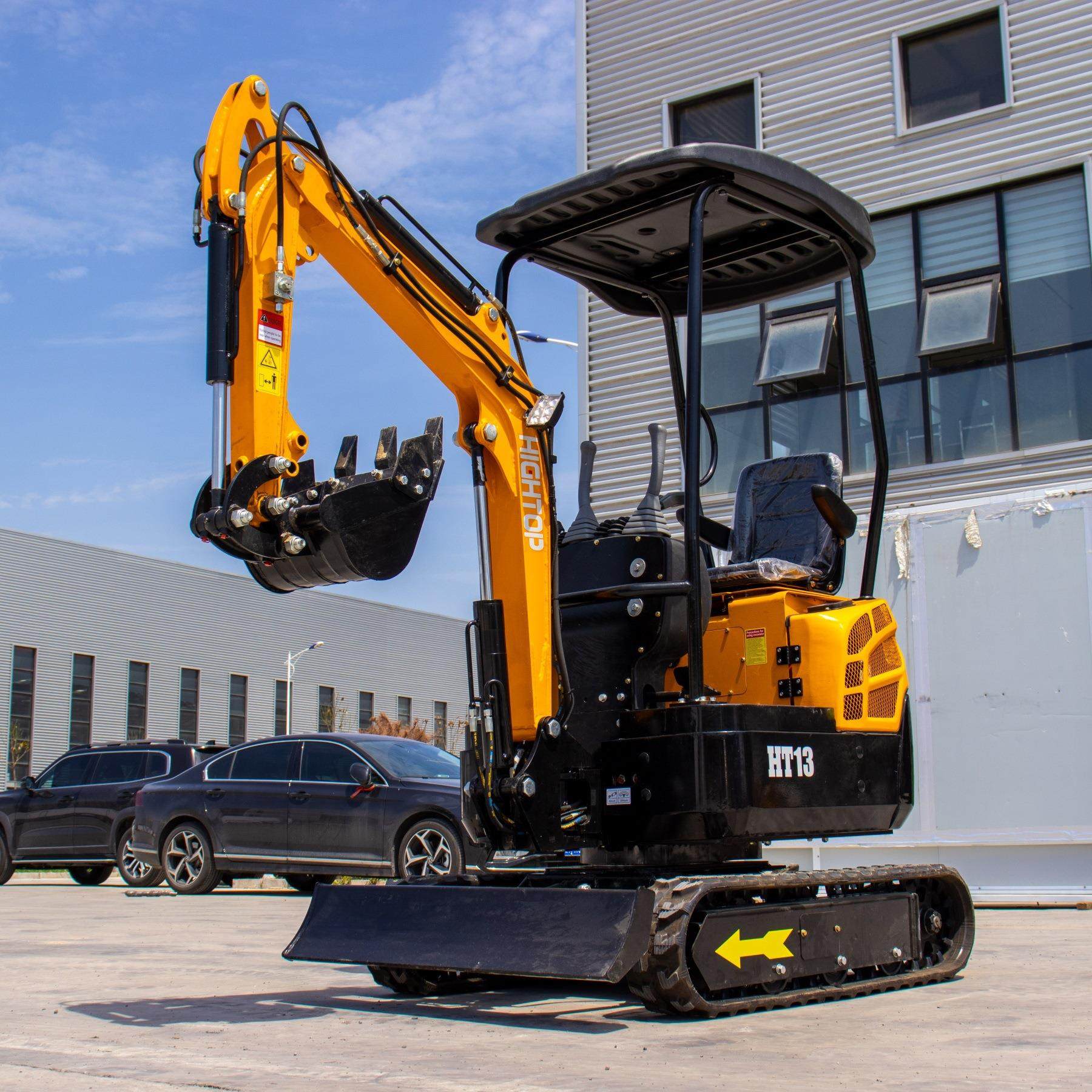 Hightop工厂HT1新款微型挖机 出口美国EPA排放家用迷你Excavator,淘宝优惠券,粉丝福利购,淘宝优惠卷
