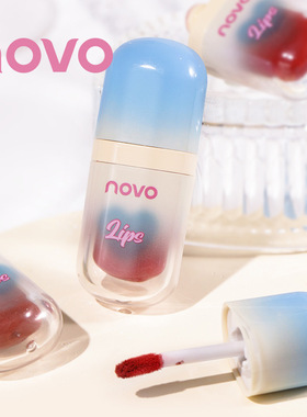 novo绒雾棉感唇泥质地丝滑自然雾面哑光自然易上手显气色学生