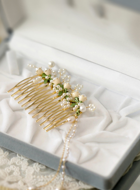 手链2022年新款女高档气质森系小清新春夏简约铃兰花手环配饰手饰