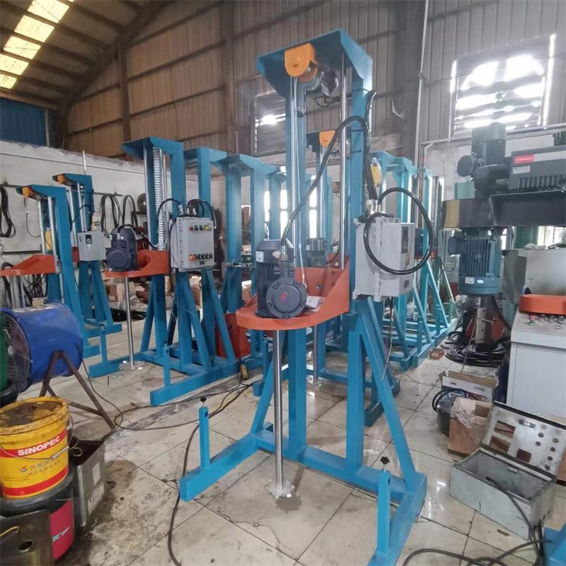 3KW分散机油漆涂料防爆搅拌分散机小型分散机电动升降变频调速 - 图1