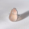 Lingxibaoge Natural Ice Floating Southern Red Gourd Large Ring High-value Retro Versatile Decoration Ring Adjustable