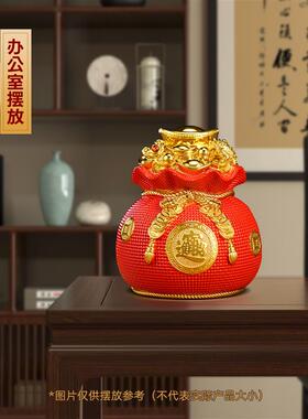 招财元宝存钱罐摆件可进可出2025新款客厅金蟾装饰品店铺开业礼物