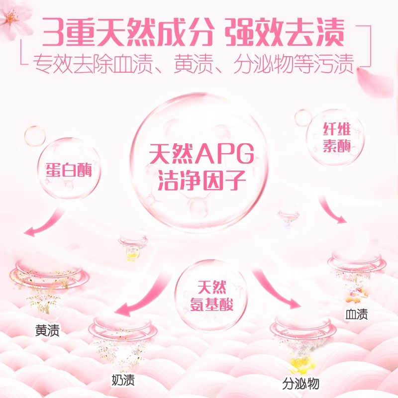 立白内裤内衣洗衣液内衣清洁液专用女士去血渍除菌抑菌持久留香 - 图0