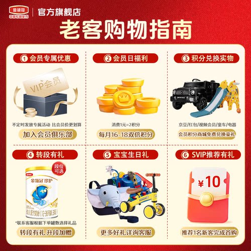 伊利金领冠悠滋小羊2段6-12个月婴幼儿配方羊奶粉700g*1罐 - 图2
