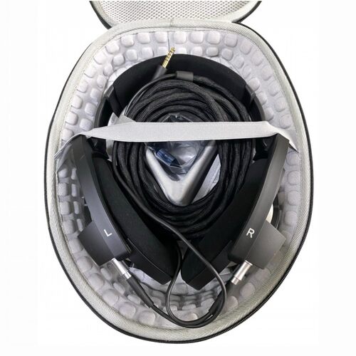 丰帆头戴式大耳机收纳盒适用Hifiman Arya/HD800S/HD820/乌托邦/R70X耳机包便携旅行箱硬壳 - 图2