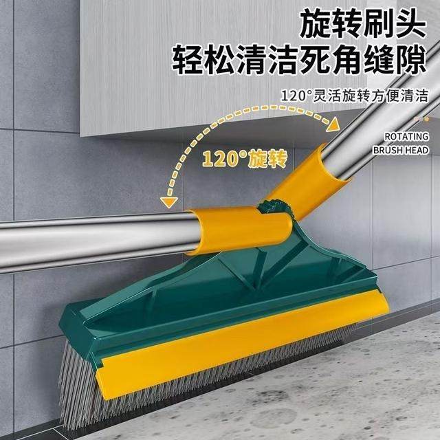 地刷旋转刷子长柄地板刷地刷神器厕所浴室家用硬毛洗地瓷砖清洁,淘宝优惠券,粉丝福利购,淘宝优惠卷