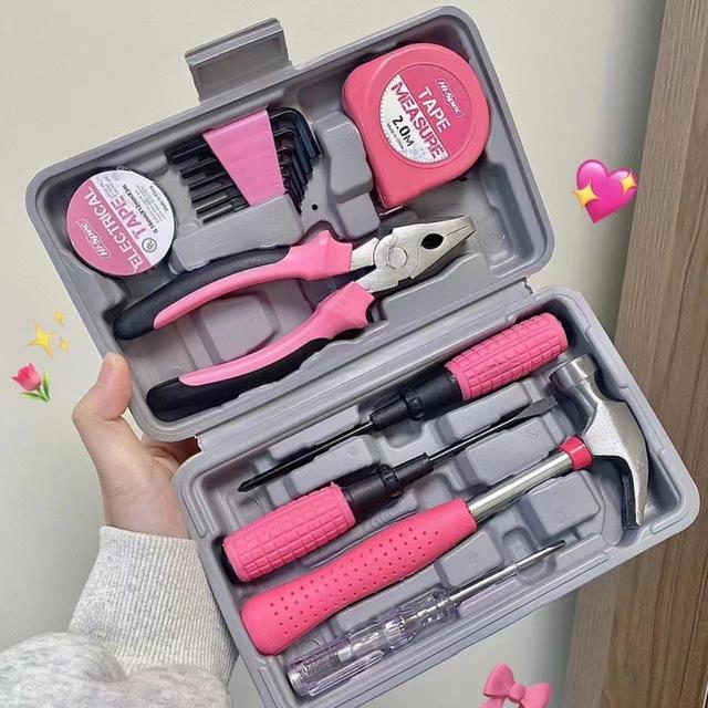 家用工具箱套装五金内六角扳手螺丝刀钳子大全日常家庭维修组合套 - 图0