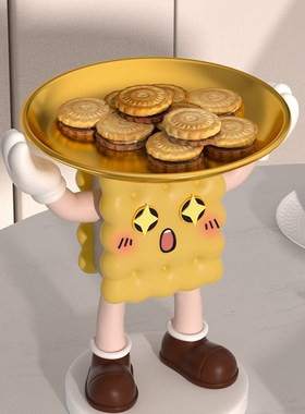 入户钥匙收纳玄关摆件桌面置物架鞋柜客厅家居装饰品乔迁新居礼物