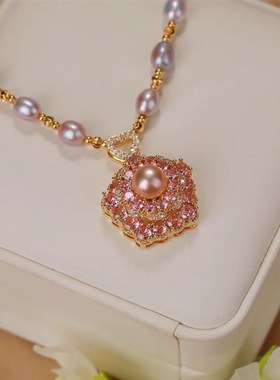 高级感珍珠项链小众设计感轻奢气质颈链锁骨链女款礼物老婆送女友