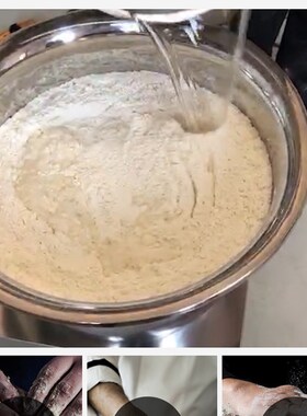 全自动盆式和f面机揉面机馅料搅面拌馅机不锈钢电动搅拌机小型家