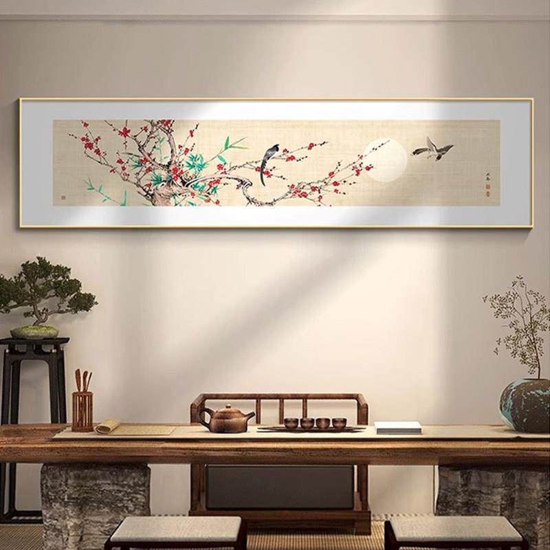 新中式卧室装饰画花鸟寓意好床头挂画沙发背景墙壁画民宿客房装饰,淘宝优惠券,粉丝福利购,淘宝优惠卷