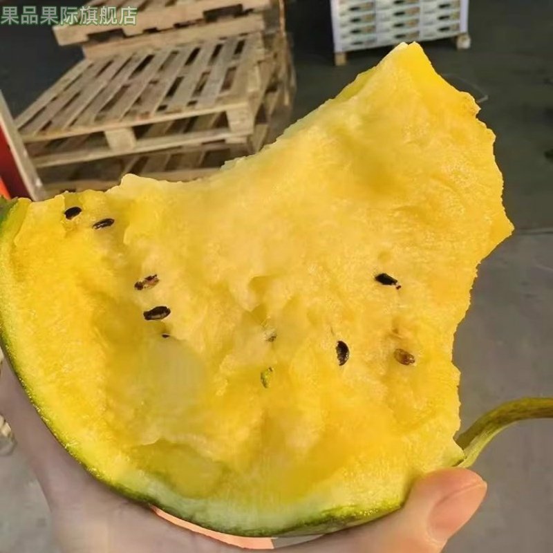 冰淇淋黄心西瓜特小凤黄瓤手撕西瓜新鲜水果整箱脆甜皮薄黑籽顺丰,淘宝优惠券,粉丝福利购,淘宝优惠卷