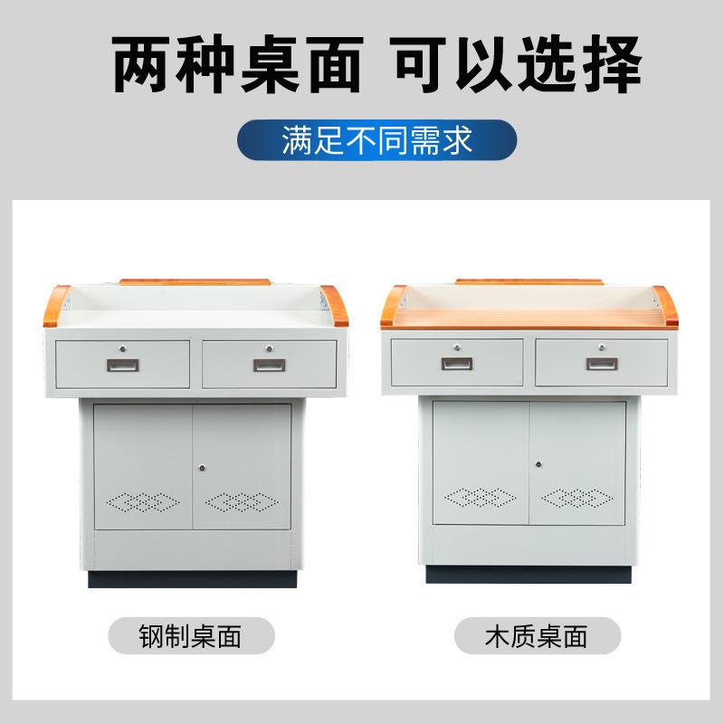 多媒体讲台钢制教学多功能演讲台老师教师教室讲台桌电教中控讲台 - 图2