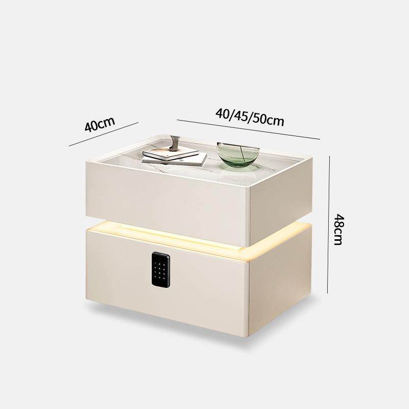 智能床头柜悬浮轻奢高级感卧室收纳密码锁无线充音箱only,淘宝优惠券,粉丝福利购,淘宝优惠卷