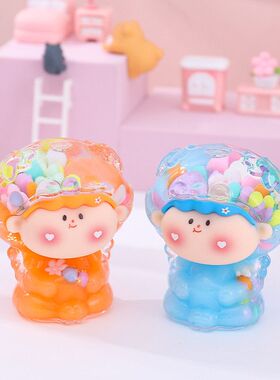 爆闪天使装饰儿童玩具卡通入油