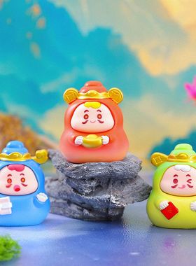 国风新款厂家直销盲盒福禄小财神