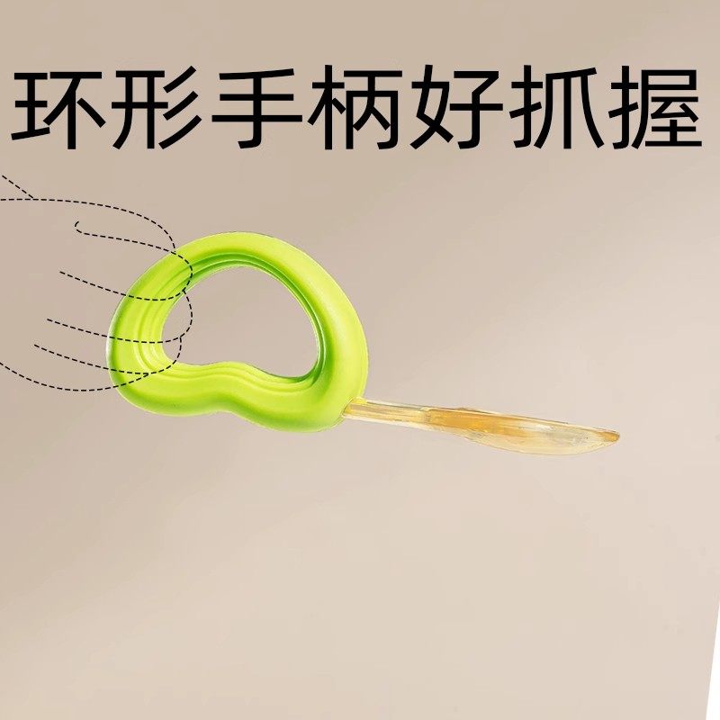 携兔宝宝勺子学吃饭训练自主进食婴儿辅食勺一岁PPSU叉勺儿童餐具,淘宝优惠券,粉丝福利购,淘宝优惠卷