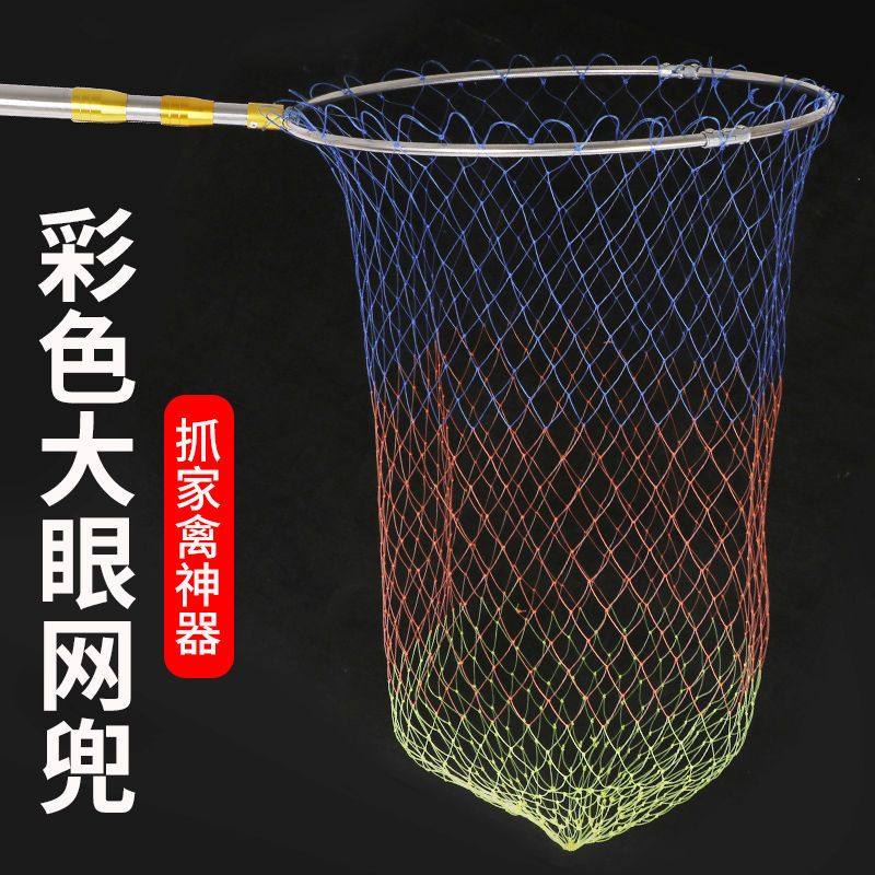 抓鸡网兜伸缩杆抓鸡鸭鹅抓鸽子养殖场散养土鸡抓家禽神器抓鸡工具,淘宝优惠券,粉丝福利购,淘宝优惠卷