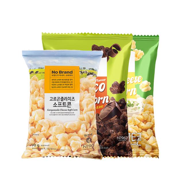 NoBrand诺倍得韩国原装进口玉米卷芝士&巧克力&葱香&海盐味 - 图3