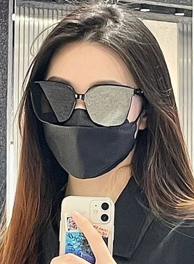 宝港眼镜潮流防紫外线墨镜时尚百搭女款男款开车专用大框太阳眼镜