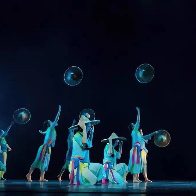 唯舞独尊渔梦渔阳演出服斗笠道具中国风古典舞云川之舞儿童舞蹈服,淘宝优惠券,粉丝福利购,淘宝优惠卷