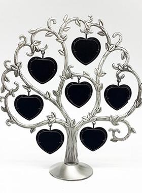 新款创意金属相框情人节送礼心形个性树相架婚庆纪念相架