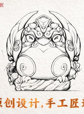 琢匠喜鹊摆件办公室桌面手把件国风家居装饰品高级铜工艺品礼物