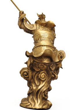 纯铜齐天大圣孙悟空摆件美猴王斗战胜佛猴子工艺品办公室桌装饰品