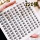 10-12mm mixed feather fan false eyelashes segmented single cluster natural soft thick eyelashes for lazy beginners