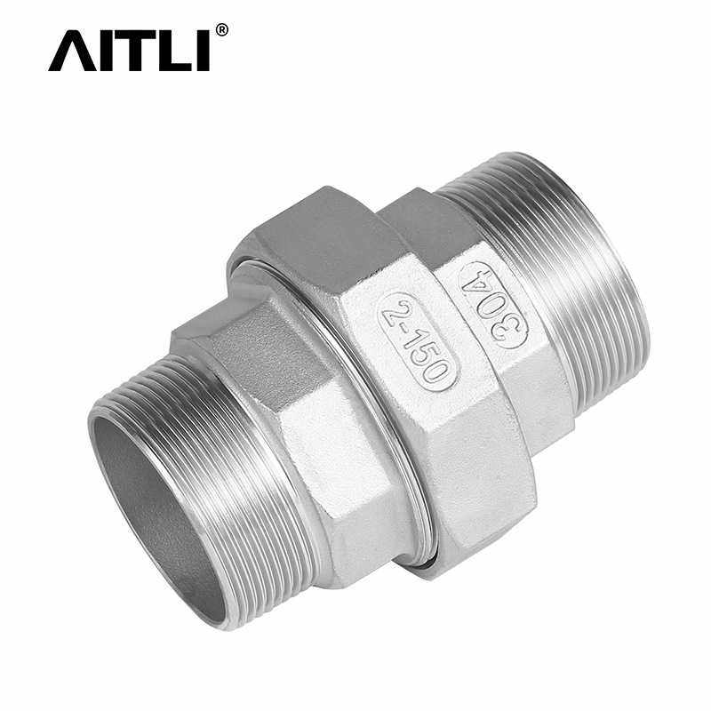 管件304不锈钢外牙活接两面外丝金属双头ppr接头螺纹水管,淘宝优惠券,粉丝福利购,淘宝优惠卷