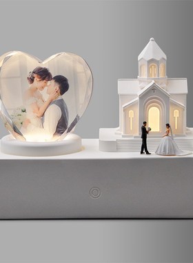 结婚礼物高档实用定制创意送新人新婚纪念日新娘闺蜜朋友七夕礼品