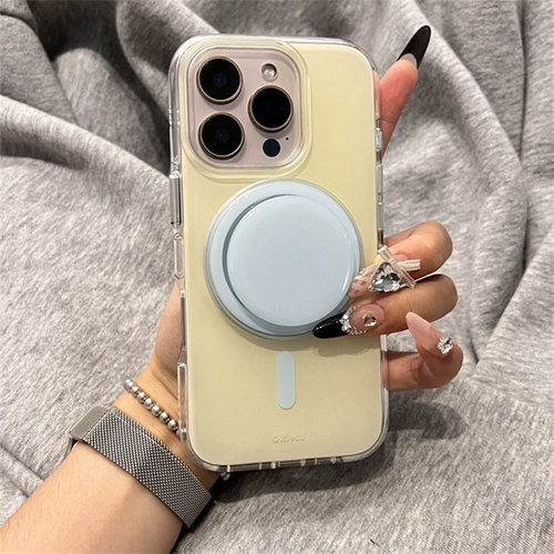 ins风糖果色磁吸适用iphone16prmax新款手机壳简约美食苹果15promax高级14pro磨砂韩系13女潮ins风保护套女款 - 图1