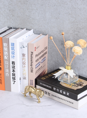 家具卖场软装设计摆件仿真书