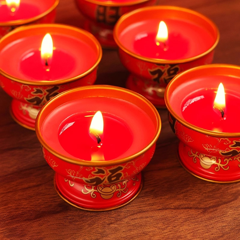 节庆用品酥油灯红色长明蜡烛福旺小香烛新款铁壳家用无烟长明灯好,淘宝优惠券,粉丝福利购,淘宝优惠卷