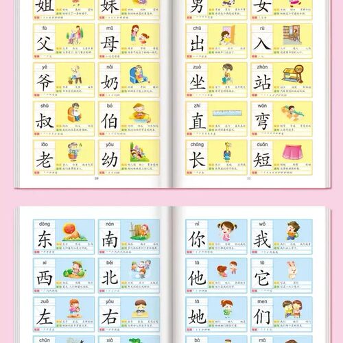 【下单立减50】幼儿认字识字大王3000字幼儿园宝宝早教启蒙书KP - 图2