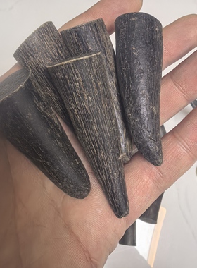 天然披毛犀角尖碎料中药材泡酒冲水爆满竹丝纹养生送礼