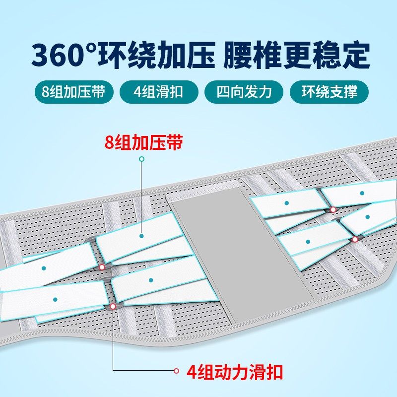 百孝堂护腰带男女家用透气支撑突出护腰神器礼物测评腰椎腰托保暖,淘宝优惠券,粉丝福利购,淘宝优惠卷
