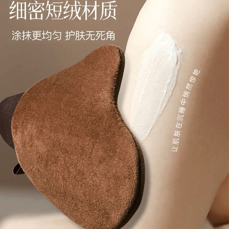 C植绒美黑手套身体乳涂抹神器素颜霜擦脸涂油防湿spa乳液涂抹手套,淘宝优惠券,粉丝福利购,淘宝优惠卷