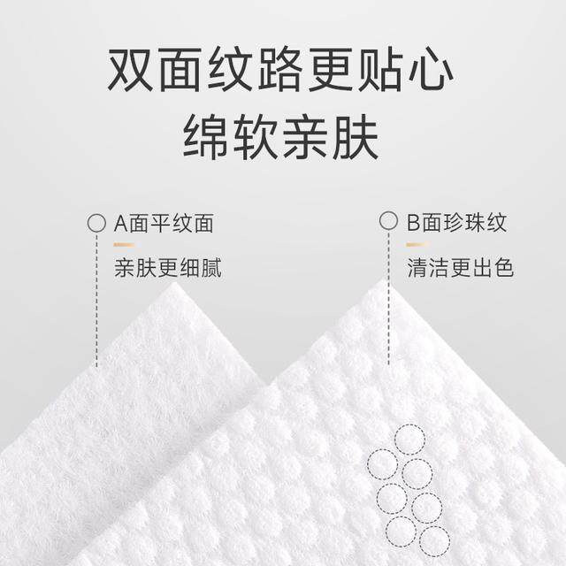 【布班迪】加大加厚50抽大包洁面巾抽取式珍珠纹超柔洗脸巾,淘宝优惠券,粉丝福利购,淘宝优惠卷